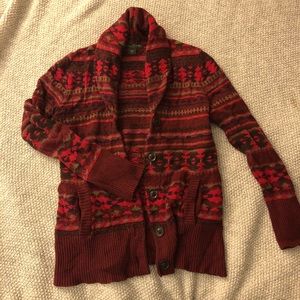 Eddie Bauer button up sweater